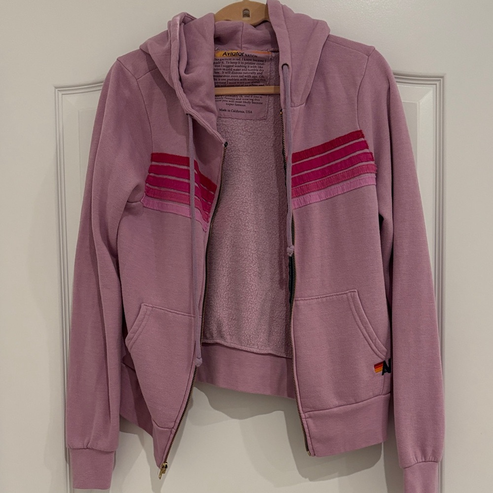 Aviator Nation zip up Hoodie